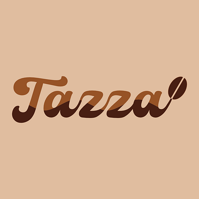 Tazza coffee logo logo