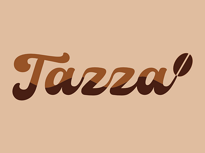 Tazza coffee logo logo