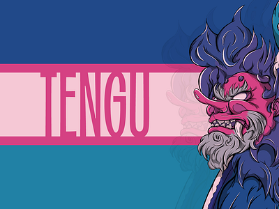 Tengu digital art digital illustration illustration japanese culture procreate