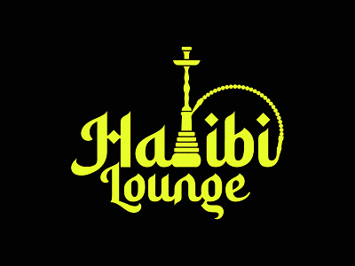 HABIBI LOUNGE LOGO branding graphic design logo ui
