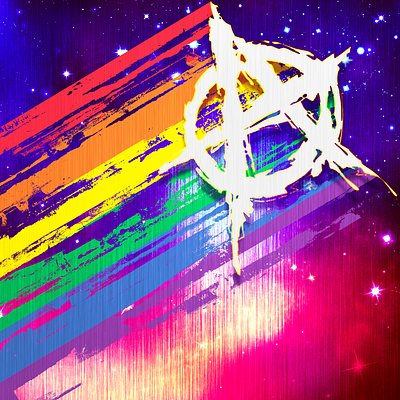 Fully Automated Luxury Gay Space Anarchism graphic design