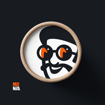 📒 Mr.Note identity Design logo logodesign logodesigner logotype mascot publisher
