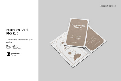 Business Card Mockup 3d