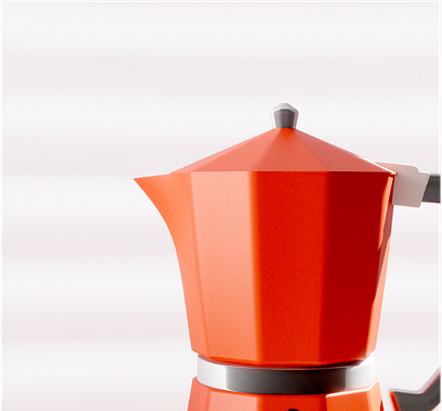 Moka pot - 3d product animation 3d ableton ae after effect animation blender coffee cycle design graphic design industrial design lighting modeling moka moka pot motion motion graphics product design sound design texturing