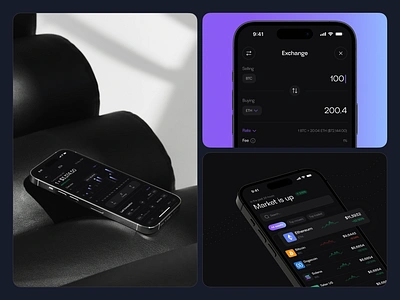 Stash crypto app banking blockchain branding crypto design finance flat graphic design home layo studio ui ux wallet