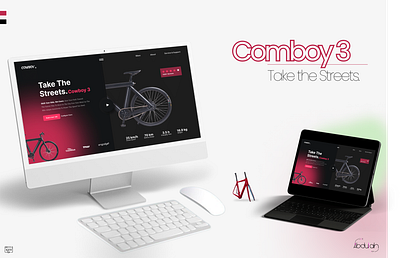 🚴‍♂️ Welcome to Comboy 3 3d animation branding graphic design logo motion graphics ui