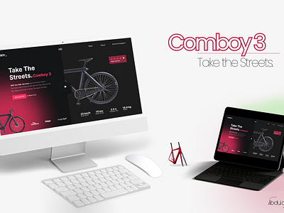 🚴‍♂️ Welcome to Comboy 3 3d animation branding graphic design logo motion graphics ui