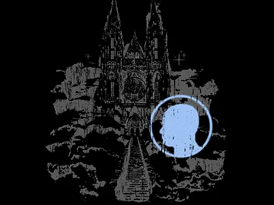 Streetwear grunge print [In gothic style] blurred branding gothcore gothic graphic design grunge modern poster print streetwear