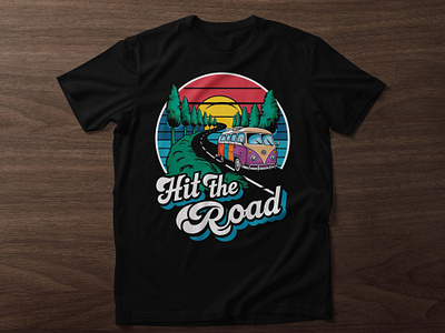 Outdoor adventure travel Roadtrip t-shirt Design adventure tshirt camping tshirt custom t shirt graphic design illustration outdoor t shirt roadtrip t shirt t shirt t shirt design travel tshirt typography t shirt design