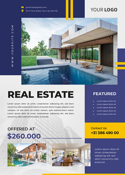 Real Estate Flyer Design