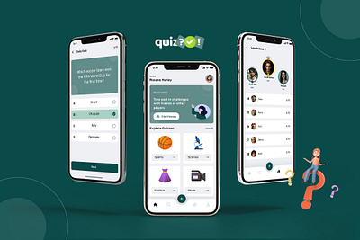 Quiz App branding ui
