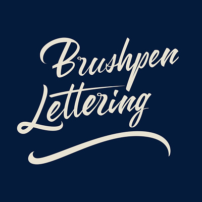 Brushpen Lettering