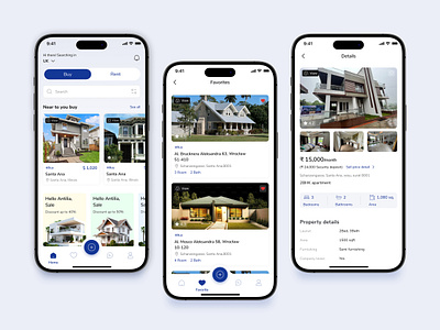 Proptech - Real Estate App airbnb app apprtment booking business corporate home hotel house house rent app mobile property property management real estate agency real estate broker real estate design realtor rent sell villa