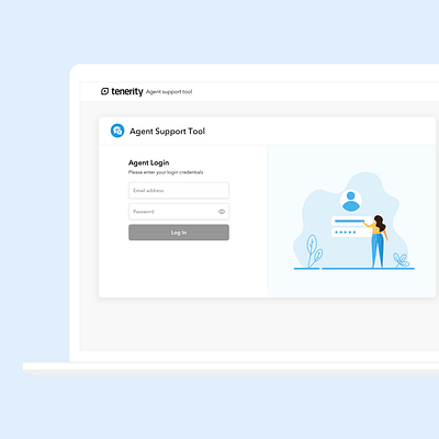 Agent Support Tool product design ui ux