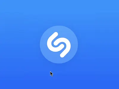 Shazam - interaction ae animation micro interaction music shape shazam sound wave ui