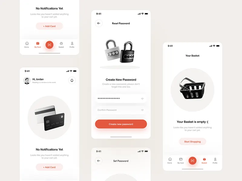 Bottom Navigation designs, themes, templates and downloadable graphic ...
