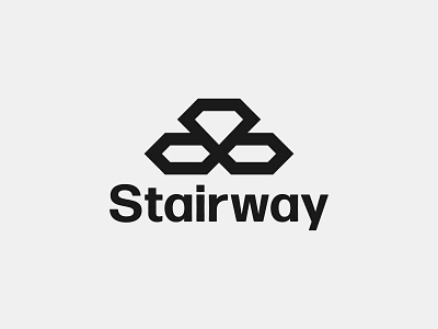 Stairway branding design diamond diamond logo diamond logo design graphic design illustration letter mark logo design logo logo design logo design inspiration logo design inspirations logo inspiration