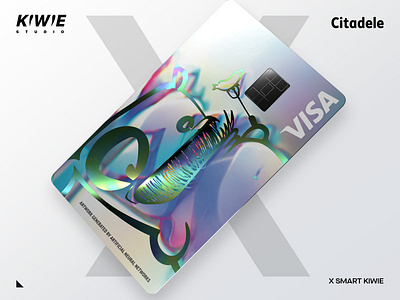 Visa Credit Card Design - Banking meets Street Art augmented reality bank card banking branding credit card design finetech mastercard nft visa visa card design