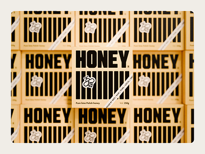 Simple Honey - Box packaging box branding graphic design honey packaging