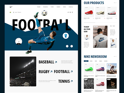 Football Club Website Designs club website e commerce website football football e commerce website football website modern website soccer soccer club website soccer website
