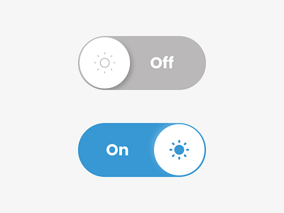 On/Off Switch #DailyUI 015/100 branding buttons dailyui dailyuichallenge design graphic design illustration switch ui uimockups uiux userinterfacedesign ux