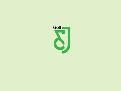 THREE JACK GOLF clothing golf golfclub graphic design logo modern