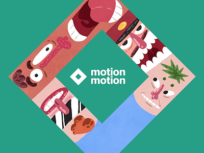 Too Many Faces - Motion Motion Festival Keyframe 2d animation cartoon cel cel animation character color drawing faces folioart frame by frame funny goofy illustration keyframe loop motion motion graphics motionmotionfestival sketchy