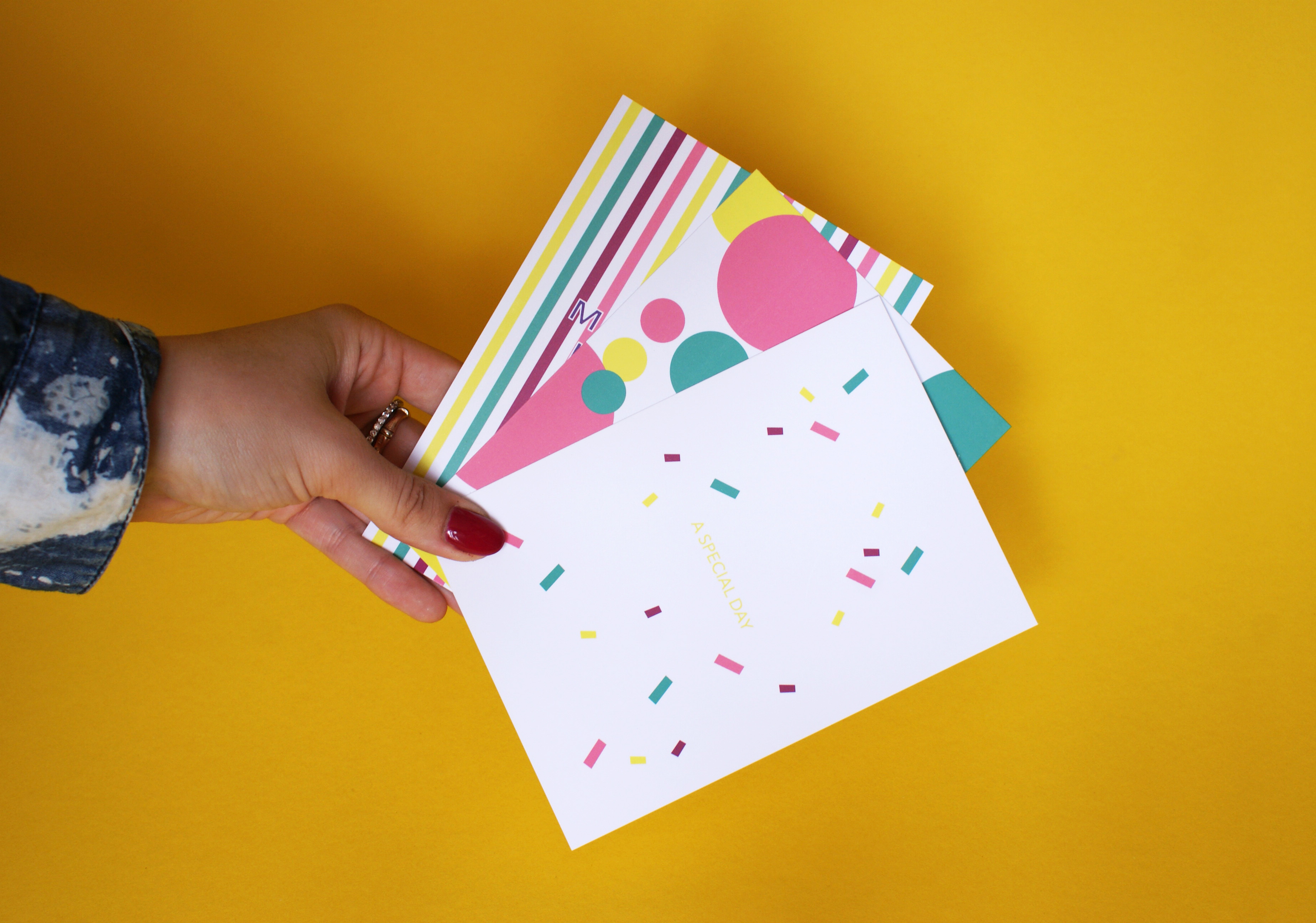 Studio AWAKE - Gender neutral card design colourful concept development design gender neutral graphic design illustration post cards print design stationary vector