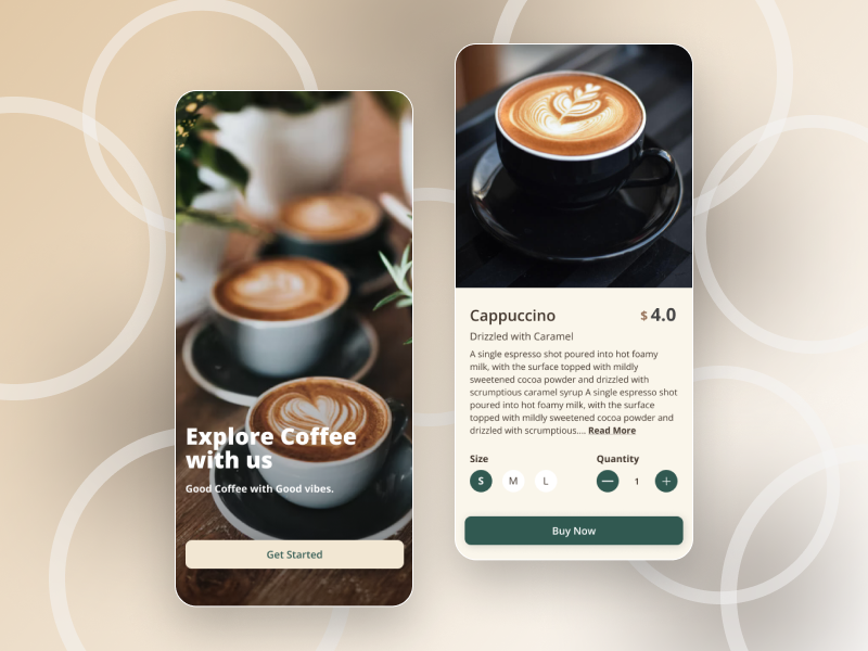 Coffee Shop and Delivery App UI/UX Design 3d android mobile app app design appdesign branding design design ui ecommerce graphic design illustration logo mobileapp motion graphics ui uiux user experience ux