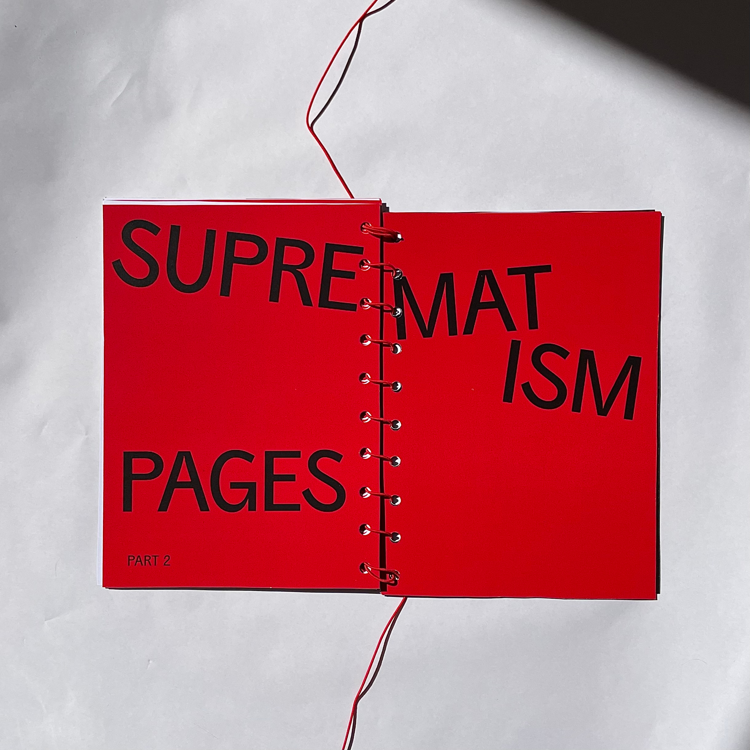 Editorial & Print "The non-objective world" book book binding book cover book design book layout book spine cover design editorial editorial design graphic design layout design print print design printing red spine suprematism typography