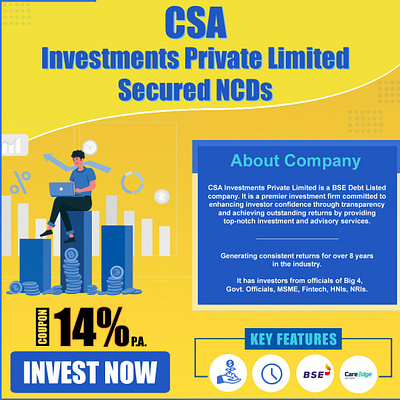 CSA Investment_Social Media Post branding graphic design