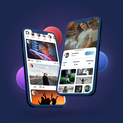 REDESIGN OF INSTAGRAM design instagram ui ux