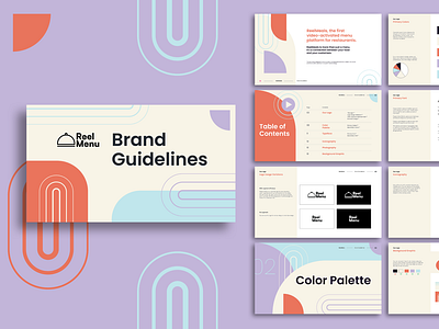 Brand Guide Design blue brand guide design branding design graphic illustration illustrations logo manypixels minimal ui