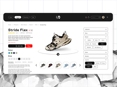 Shoes Store ° Product Page