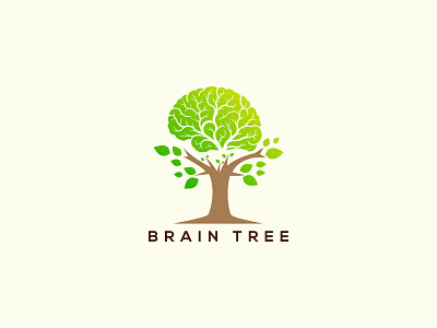 Brain Tree Logo brain health brain health logo brain logo brain logo deisgn brain top logo brain tree brain tree logo brain tree logo design brain tree top logo green brain logo green tree logo nature logo tree logo tree logo design