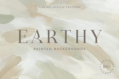 Earthy Abstract Painted Backgrounds abstract acrylic background beige drawn hand hand drawn hand painted modern natural paint painted sage sage green texture textured