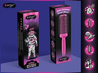 Product packaging for a beauty brand 2d beauty cartoon character design graffiti graphic design illustration illustrator packaging printing product packaging vector vibrant