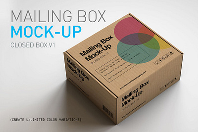 Mailing Shipping Box-Mock-Up aesthetic cardboard cardboard box carton box cool flat delivery large mailing shipping box mock up medium moving packaging packing printed shipping small white