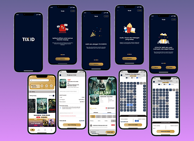 cinema application display app branding design ui
