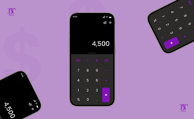 Mobile Calculator ui