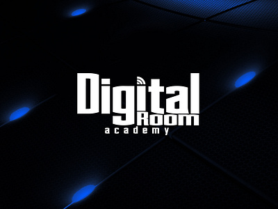 Digital Room Academy Logo brand brand book branding design digital graphic design logo logo design
