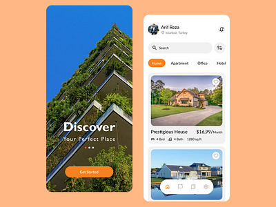 Real Estate Mobile App UI Design app ui figma design figma ui human centered design interaction design mobile app real estate real estate app real estate app idea real estate ui real estate web app ui ui design uiux user experience design user interface design ux design uxui visual design web ui