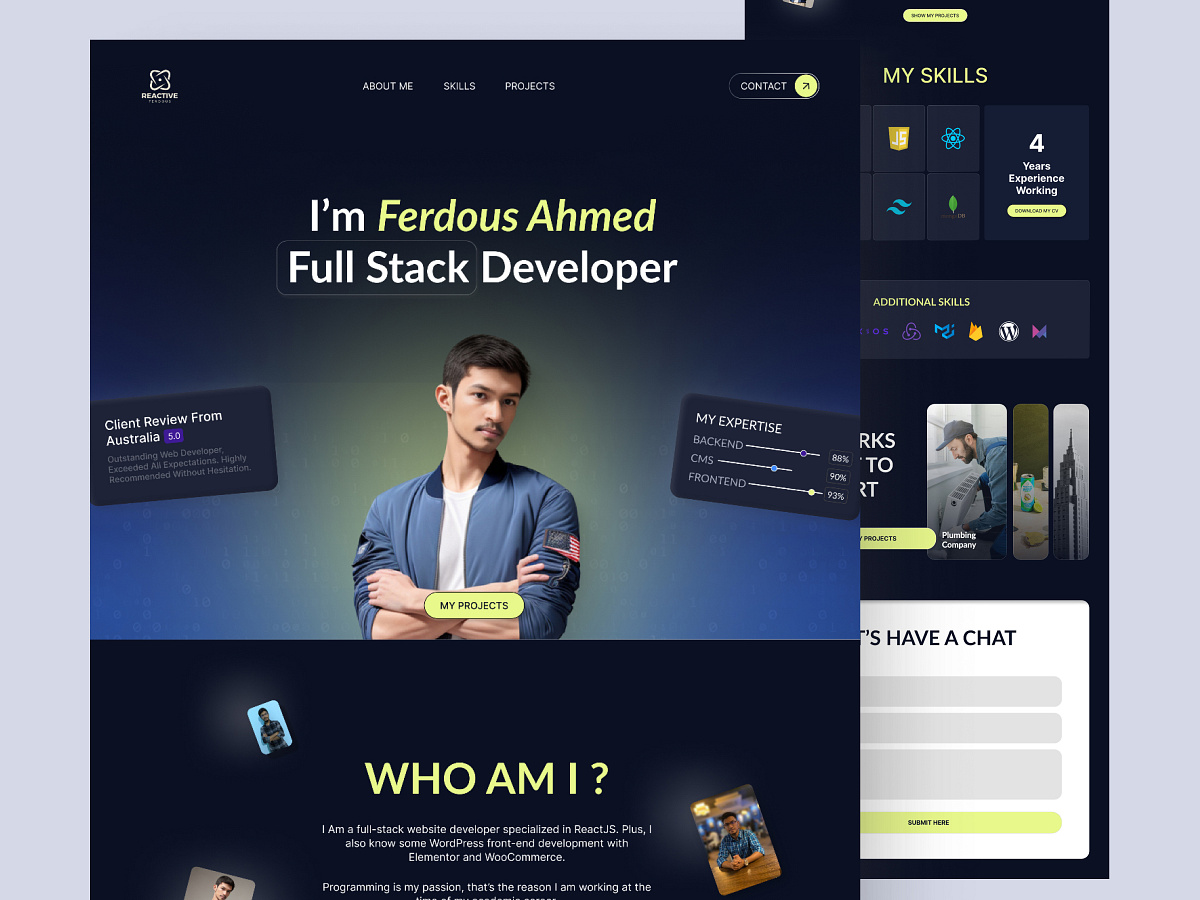 Browse thousands of Developer Portfolio images for design inspiration ...