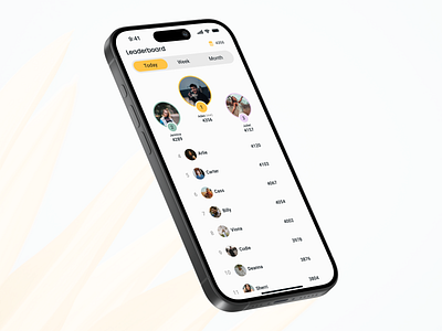Daily UI019 - Leaderboard dailyui leaderboard ui ui019