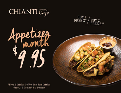 CHIANTI Cafe & Restaurant graphic design