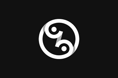 Yin Yang Style Zo Or Oz Logo And Icon Design oz