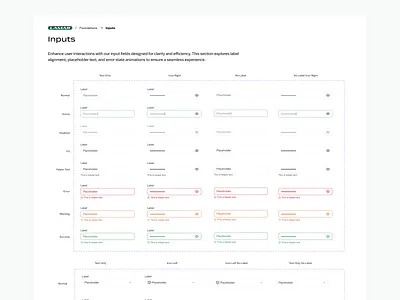 Lamar - Inputs design system ds inputs ui ux