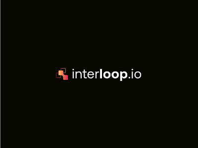 interloop.io | AI tool for Animation ai logo animation brand design branding design logo oneight oneight designs ui