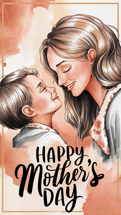 Mother's Day Illustrations - Celebrating Moms Everywhere! animation art concept digital painting illustration mothers day
