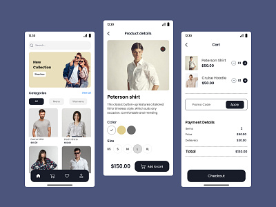 Clothing App design app app design clothing clothing app dress fashion fashion app ui